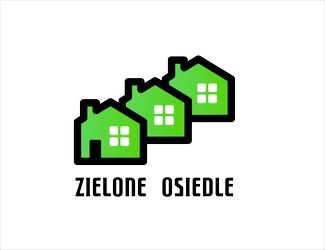Projekt logo dla firmy DOM OSIEDLE | Projektowanie logo